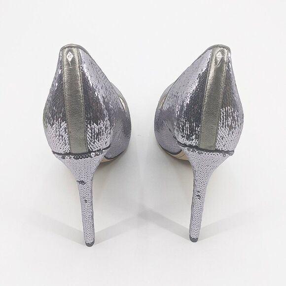 Sam Edelman Hazel Shoes Pumps Size 10 Pointy Toe Metallic Sequin Party Glam Chic - Picture 9 of 11